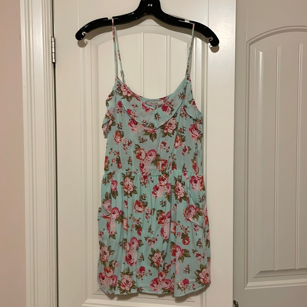 Talula Turquoise Floral Dress